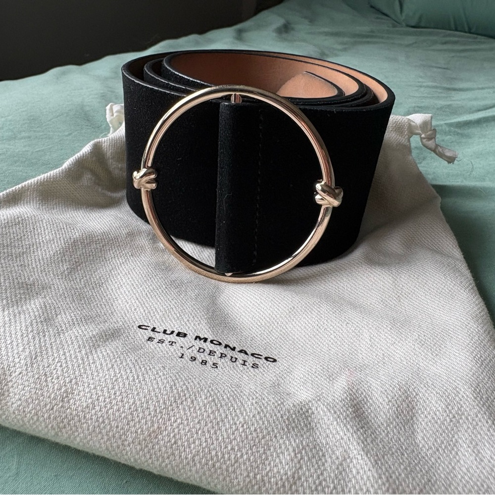 Club Monaco suede Belt, m/l
